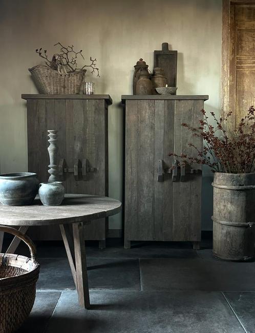 Halfhoge kast Driftwood, Huis en Inrichting, Kasten | Dressoirs, Nieuw, 100 tot 150 cm, 25 tot 50 cm, Ophalen of Verzenden