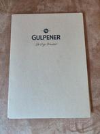Gulpener bier info overzicht map, Ophalen of Verzenden, Nieuw, Overige typen, Gulpener