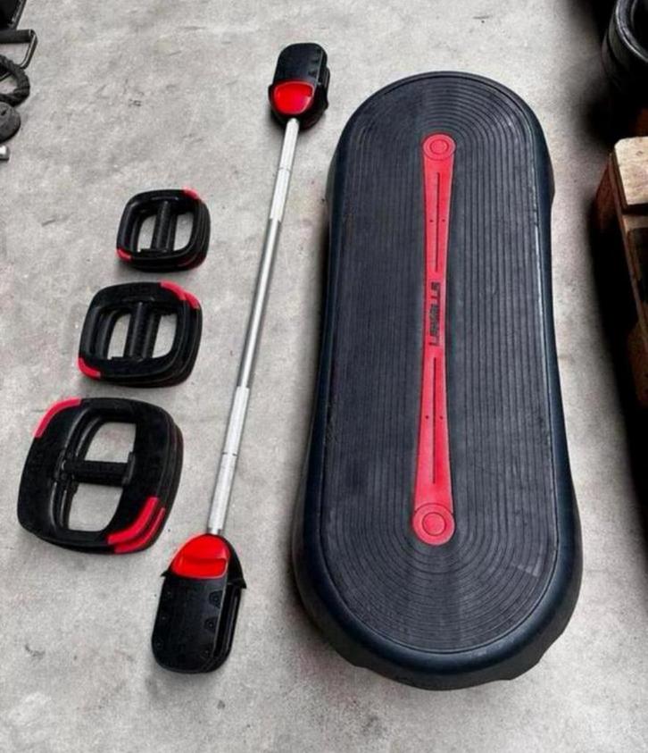 Les Mills 2.0 Smartbar Body Pump Set + Les Mills Step, Sport en Fitness, Fitnessmaterialen, Zo goed als nieuw, Overige typen, Ophalen