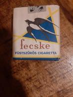 Fecske Sigaretten Hongarije - Vol Pakje, Ophalen of Verzenden, Gebruikt, Tabaksdoos of Verpakking