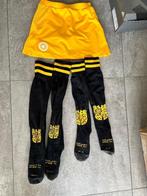 Hockeyrokje 152 geel met kousen, Sport en Fitness, Hockey, Ophalen of Verzenden, Kleding