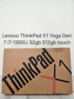 Nieuw: Lenovo ThinkPad X1 Yoga Gen 7 i7-1265U 32gb 512gb SSD, De Entree 250 A, 1101 EE Amsterdam, Info@lenovo.com, Nieuw, 14 inch