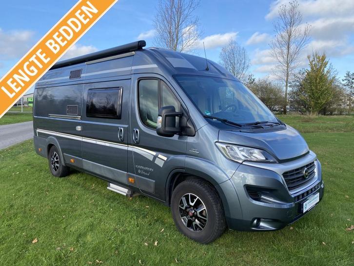 Karmann Davis 620 Lengte bedden, Caravans en Kamperen, Campers, Bedrijf, tot en met 2, Buscamper of Camperbus, Karmann, Fiat, Diesel
