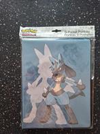 9 pocket Pokemon Lucario binder map voor 180 kaarten, Ophalen of Verzenden, Zo goed als nieuw