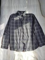 UNIQLO flannel plaid geruit zwart antraciet overhemd M, Kleding | Dames, Blouses en Tunieken, Maat 38/40 (M), Zwart, Ophalen of Verzenden