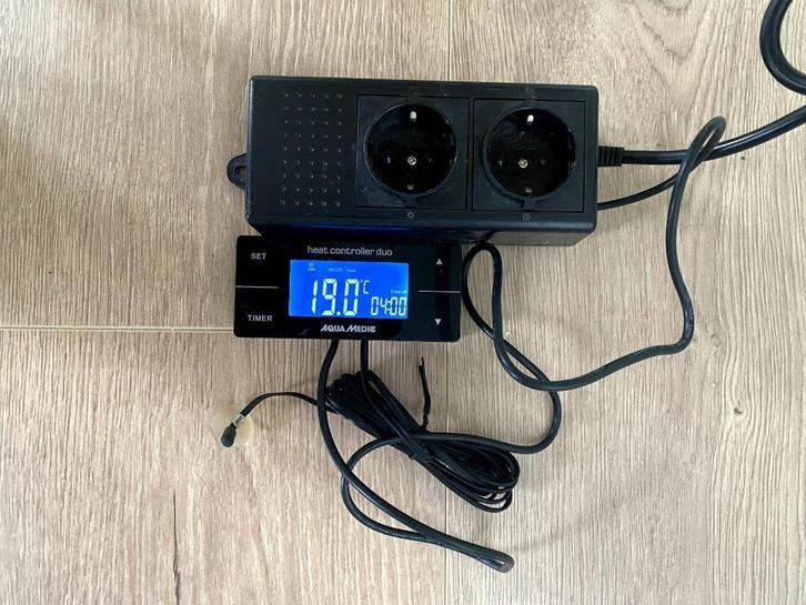 Aqua medic heat controller duo II, Dieren en Toebehoren, Vissen | Aquaria en Toebehoren, Zo goed als nieuw, Verlichting of Verwarming