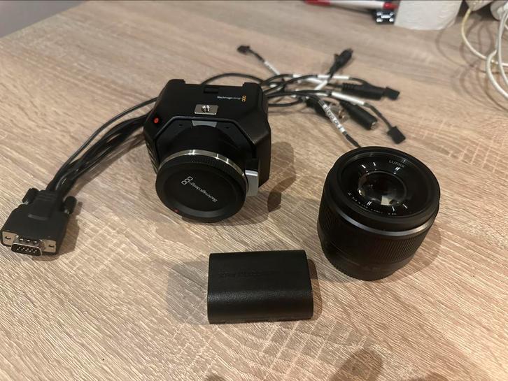 Blackmagic Micro Cinema + Lumix 25mm f/1.7 set, Audio, Tv en Foto, Fotocamera's Digitaal, Zo goed als nieuw, Overige Merken, Ophalen of Verzenden