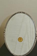 Ovale fotolijst Jyden Danish design verzilverd, Ophalen