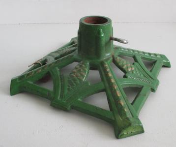 Kerstboomstandaard Gietijzer Vierkant Dennenappel Aar 4 Juge beschikbaar voor biedingen