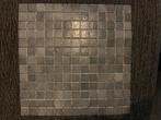 5 tegels mozaïek grijs 35 x 35 cm, Nieuw, Minder dan 5 m², Wandtegels, 20 tot 40 cm