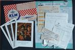 KLM collectie 1954, prijslijst, flight log, autobus, etc, Overige typen, Gebruikt, Ophalen of Verzenden