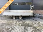 Hapert Plateauwagen aanhanger aanhangwagen tandemasser, Gebruikt