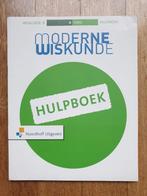 Hulpboek Wiskunde B, 4 VWO, Moderne Wiskunde, Boeken, Wiskunde B, Ophalen of Verzenden, VWO, Zo goed als nieuw