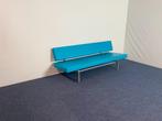 (Slaap)bank Spectrum BR02 - design Martin Visser, leder, Huis en Inrichting, Ophalen, Eenpersoons, Blauw, Overige maten
