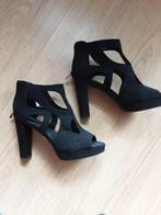 Splinternieuwe suede zwarte hoge hakken maat 42 - Anna Field, Anna Field, Zwart, Nieuw, Ophalen of Verzenden