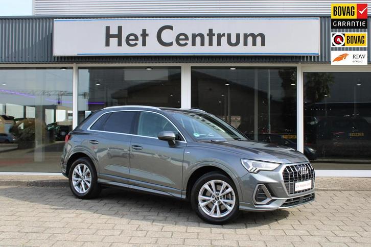 Audi Q3 45 TFSI quattro 230PK Automaat S-Line / Cruise contr, Auto's, Audi, Bedrijf, Te koop, Q3, 4x4, ABS, Adaptive Cruise Control