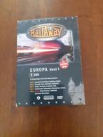 Rail Away Europa deel 1, 5 dvd's, met extra dvd, Cd's en Dvd's, Dvd's | Documentaire en Educatief, Ophalen of Verzenden, Zo goed als nieuw