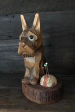 Speldenkussen terrier, Antiek en Kunst, Ophalen of Verzenden