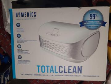 HoMedics Total Clean 5-in-1 Luchtreiniger - Nieuw in doos beschikbaar voor biedingen