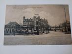 Amersfoort Hotel Bellevue t.o. Station 1911, Verzamelen, Ophalen of Verzenden, Voor 1920, Gelopen, Utrecht