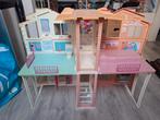 Barbiehuis inklapbaar, Kinderen en Baby's, Speelgoed | Poppenhuizen, Ophalen, Gebruikt