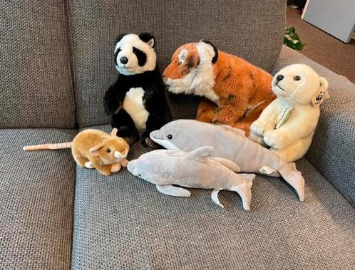 Grote set WWF knuffels Panda tijger dolfijn rat poolbeer, Kinderen en Baby's, Speelgoed | Knuffels en Pluche, Zo goed als nieuw