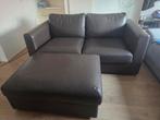 2-zits Skai Bank met Hocker - Goede Staat, Ophalen, Gebruikt, 125 cm of meer, Modern