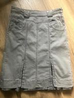 GEISHA grijze rok met zakken en splitten  en borduur mt L, Geisha, Maat 42/44 (L), Ophalen of Verzenden, Knielengte
