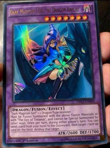 Yu-Gi-Oh! Dark Magician Girl Dragon Knight DRL3 1st M/NM ! beschikbaar voor biedingen
