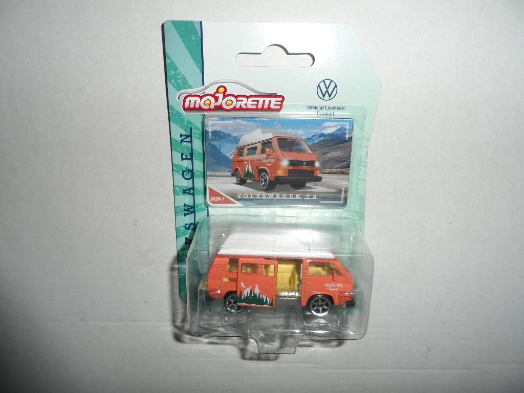 Majorette - Volkswagen T3 Camperbus - 1:64, Ophalen of Verzenden, Nieuw, Auto