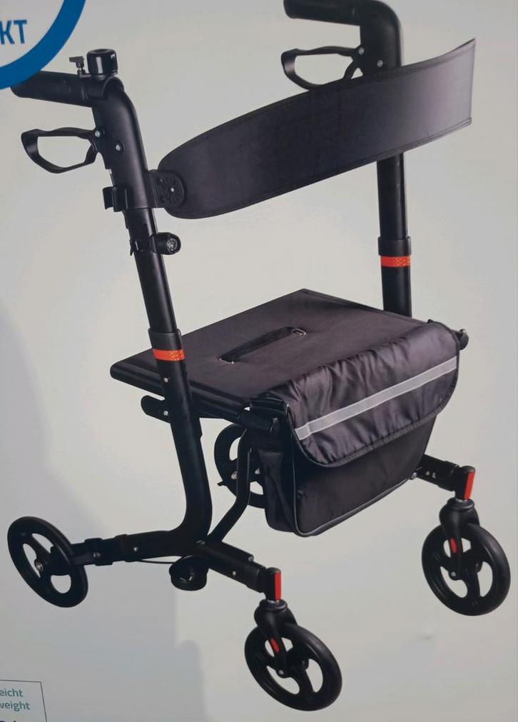Ridder Rollator inklapbaar, Comfort Plus. Nieuw in doos, Diversen, Rollators, Nieuw, Lichtgewicht, Opvouwbaar, Ophalen of Verzenden