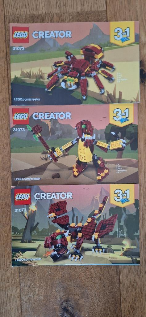 Lego Creator 31073 compleet, Kinderen en Baby's, Speelgoed | Duplo en Lego, Gebruikt, Lego, Complete set, Ophalen of Verzenden