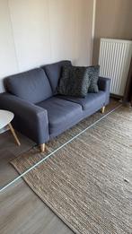 2-zits bank - Grijs, Huis en Inrichting, Banken | Bankstellen, Ophalen, Gebruikt, 150 tot 200 cm, Tweepersoons