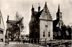 Jisp - Raadhuis en N.H. Kerk (1966), Verzamelen, Ansichtkaarten | Nederland, Ophalen of Verzenden, 1960 tot 1980, Gelopen, Noord-Holland