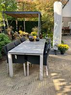 Tuinset 6 persoons, Overige materialen, Gebruikt, Eettafel, 6 zitplaatsen
