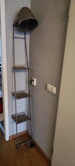 Industriële lamp met etages, Huis en Inrichting, Lampen | Hanglampen, Ophalen, Zo goed als nieuw, Metaal, 75 cm of meer