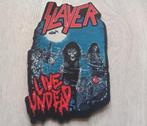 Slayer live undead shaped lasercut patch105, Nieuw, Kleding, Verzenden