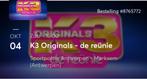 K3 originals-reünie 4 okt 15:00 in Antwerpen. 2x middeplein, Tickets en Kaartjes, Twee personen