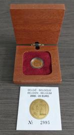België 25 euro 2008 Olympisch Team 1/10 oz goud, Ophalen of Verzenden, Goud, Goud