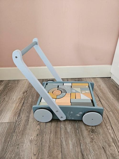 Little Dutch Loopkar Hout, Kinderen en Baby's, Speelgoed | Houten speelgoed, Zo goed als nieuw, Duw- of Trekspeelgoed, Ophalen