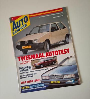 Autokampioen 1986  beschikbaar voor biedingen