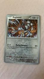 Registeel reverse holo 125 Surging Sparks, Hobby en Vrije tijd, Verzamelkaartspellen | Pokémon, Ophalen of Verzenden, Zo goed als nieuw