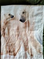 Dekbedovertrek 240x220 - IJsberen Print, Overige maten, Wit, Dekbedovertrek, Ophalen of Verzenden