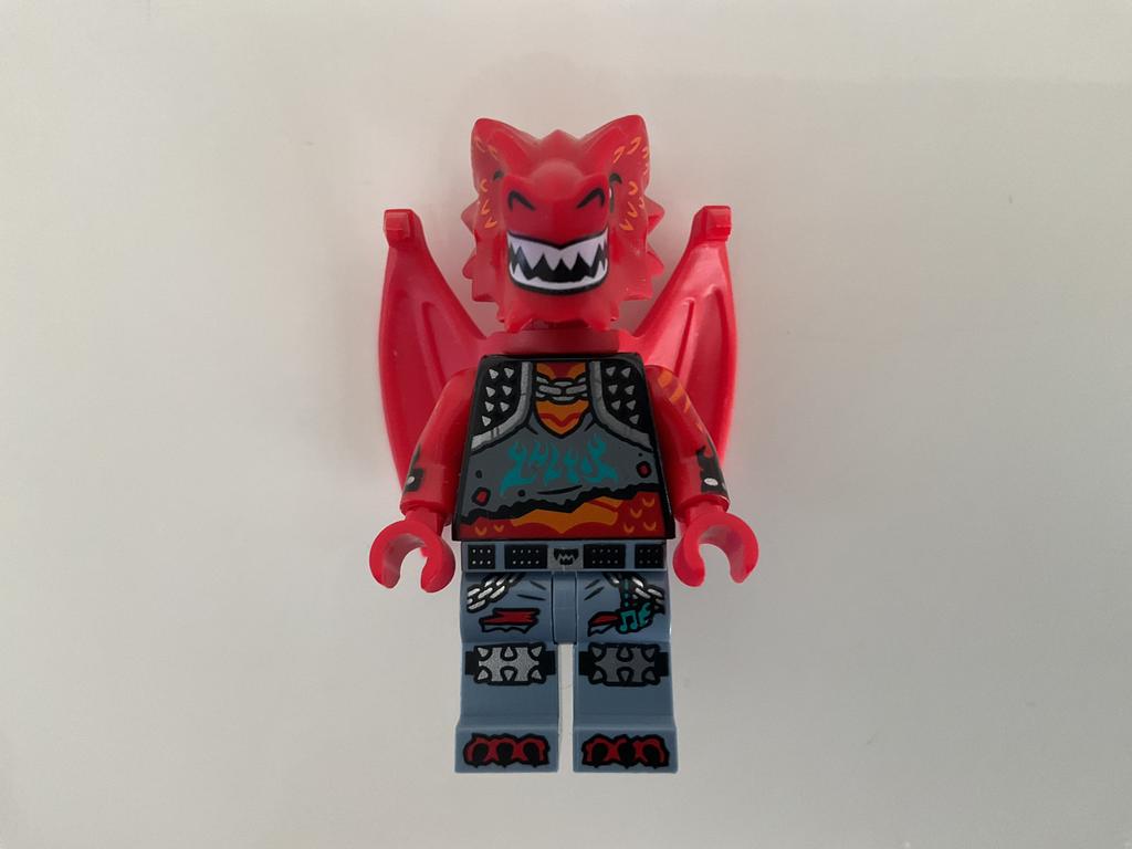 LEGO Vidiyo - minifiguur - vid019 - Metal Dragon, Ophalen of Verzenden, Zo goed als nieuw, Losse stenen, Lego