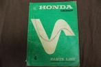 Honda CB350F 1975 motorcycle parts list CB 350 F, Motoren, Ophalen of Verzenden, Honda