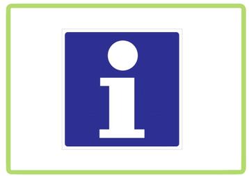 Informatie pictogram stickers fullcolour beschikbaar voor biedingen