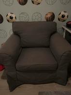 Ektorp Hakebo Donkergrijs - Zo Goed Als Nieuw!, Huis en Inrichting, Fauteuils, Ophalen, Zo goed als nieuw, Stof, 75 tot 100 cm