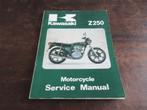 Kawasaki Z250 werkplaatshandboek service manual, Motoren, Ophalen of Verzenden, Kawasaki