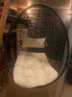 relaxte hang fauteuil (ei vorm), Ophalen, Minder dan 75 cm, Zo goed als nieuw, Stof