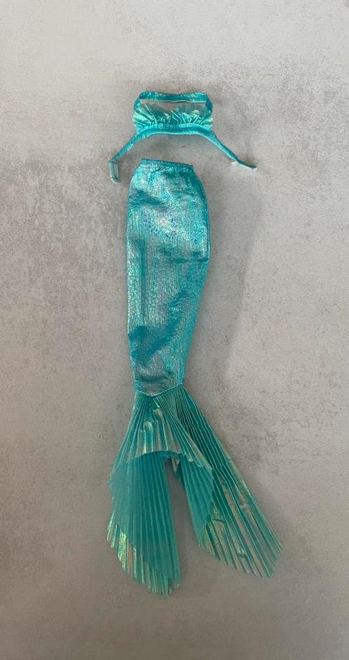Barbie zeemeermin outfit jaren 90, Verzamelen, Poppen, Gebruikt, Kleertjes, Ophalen of Verzenden